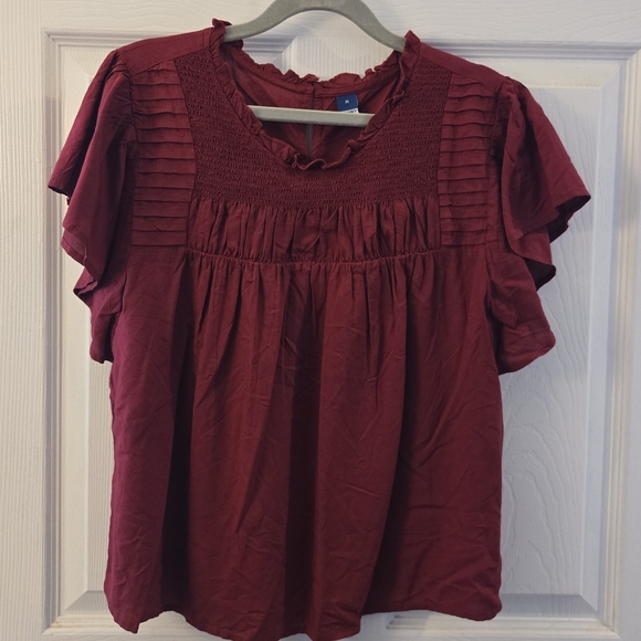 Old Navy Tops - Women's Burgundy Top